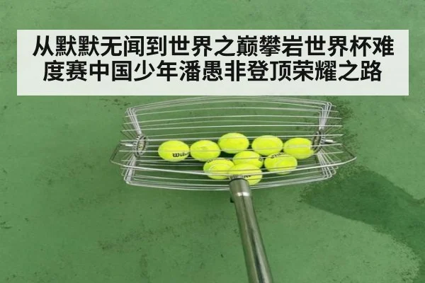 从默默无闻到世界之巅攀岩世界杯难度赛中国少年潘愚非登顶荣耀之路